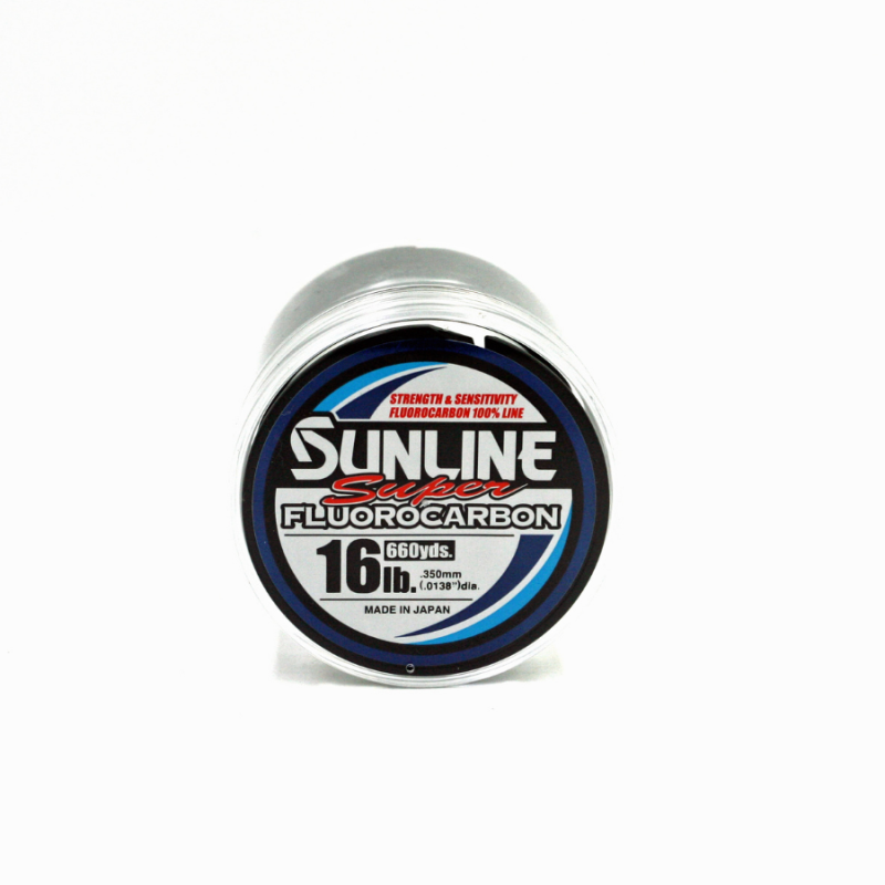 Sunline Fishing Lines – Super Fluorocarbon - Clear - 660 Yard Bulk Spool