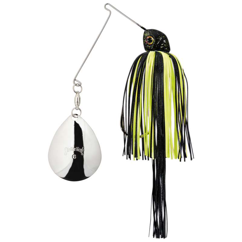 Strike King Lures - Spinnerbaits - Single Colorado - Tour Grade Night Fishing 1/2oz (TGN12C)