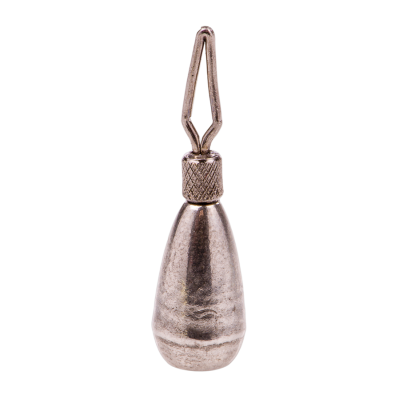 Strike King Fishing Weights - Tungsten - Drop Shot Tear Drop - Tour Grade 1/8oz (TGTWDS18)